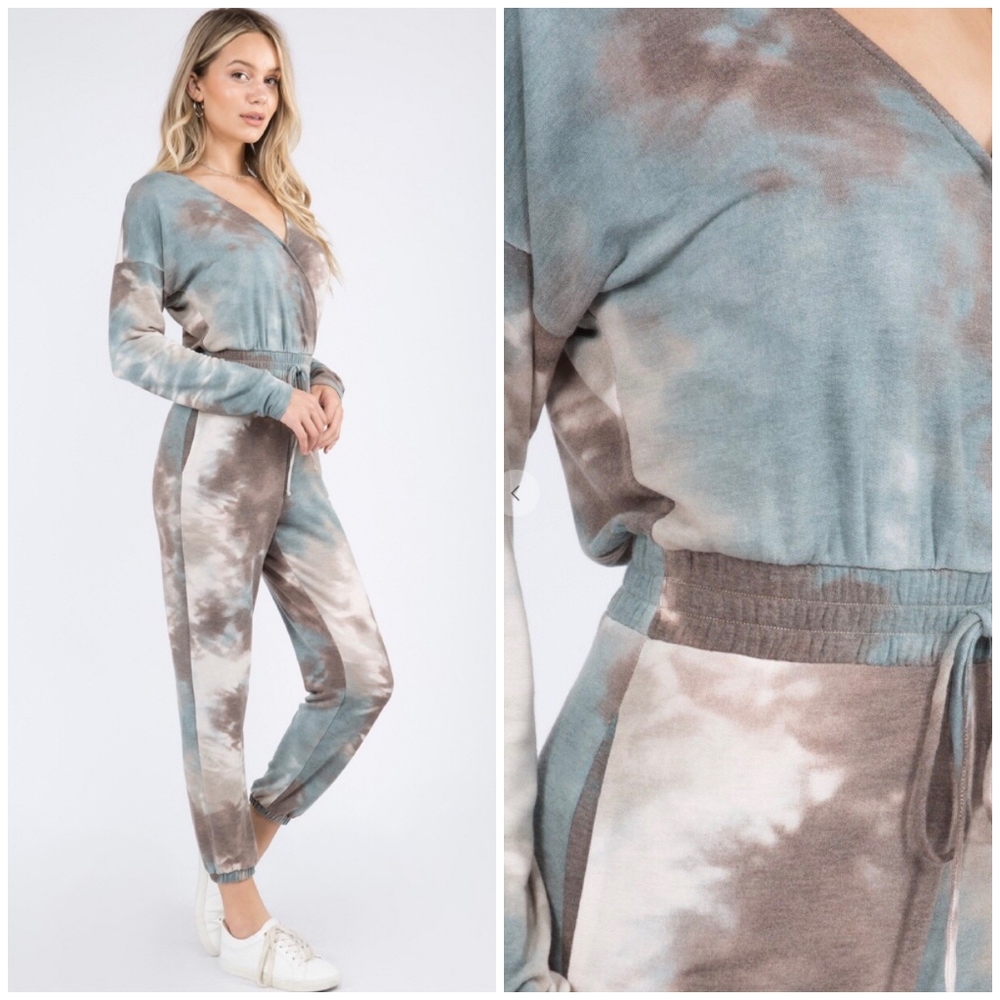 Whiteroom + Cactus Tie-Dye Jumpsuit - Picture 2 of 11